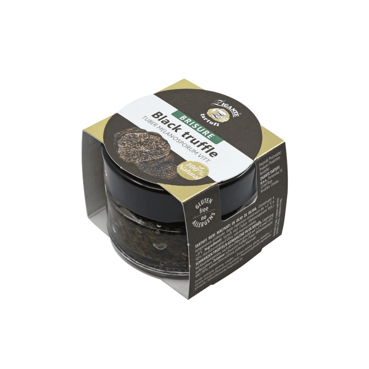 Black Truffle Brisure (Tuber Melanosporum Vitt.) Zigante Tartufi Online Shop