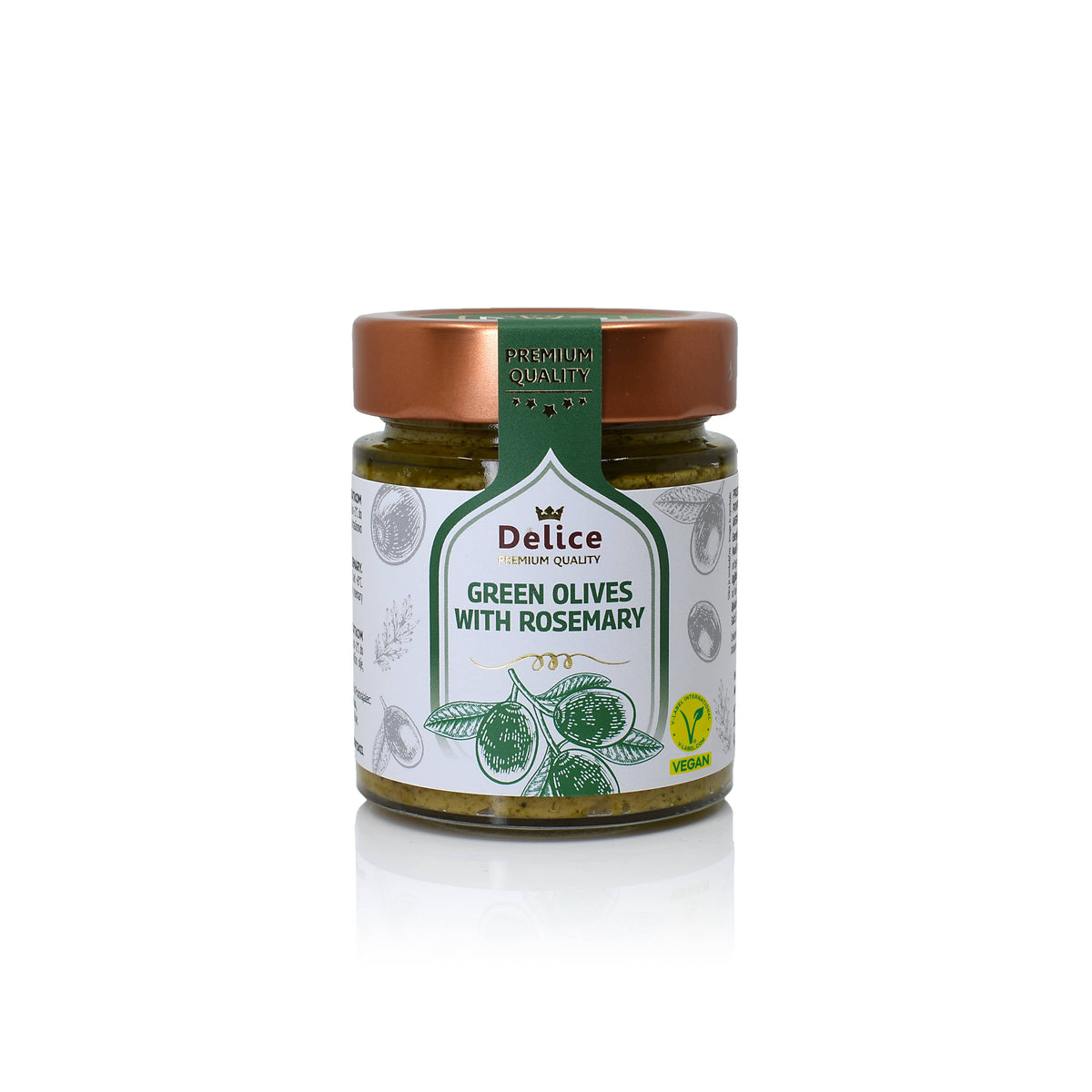 Green olives spread & Rosemary